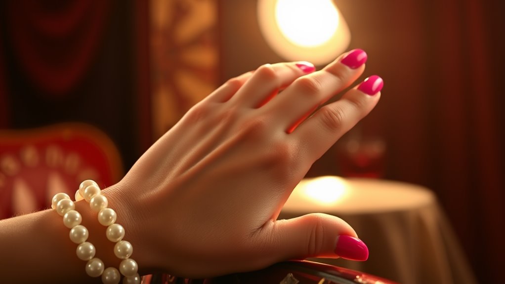 bold pink glamour icon
