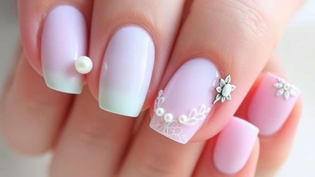 delicate soft pastel artwork