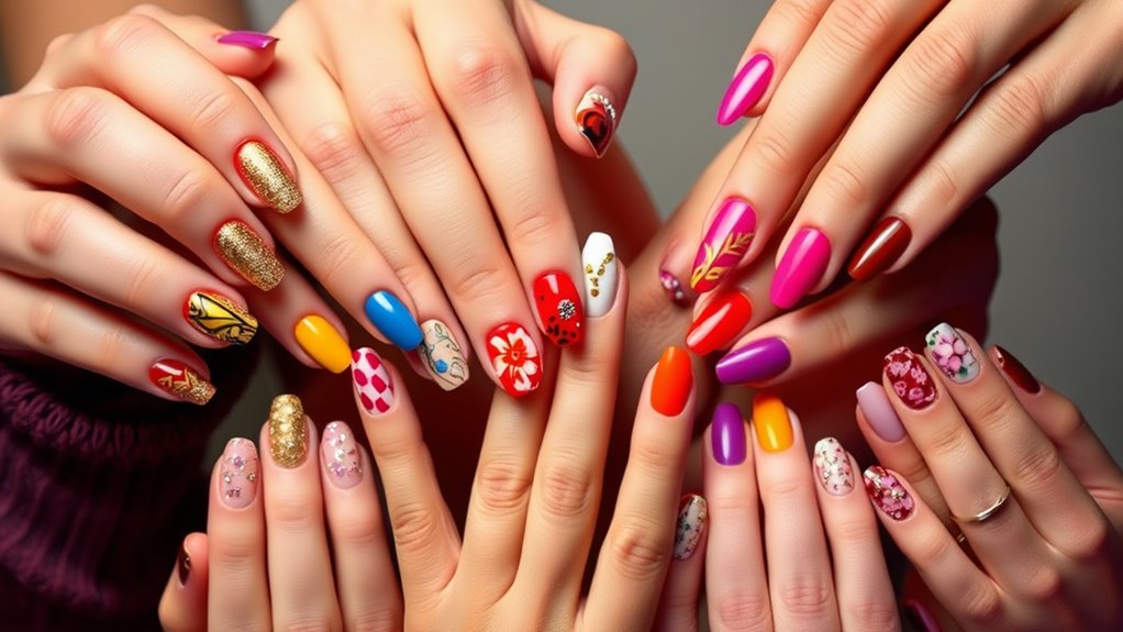hollywood nail fashion trends