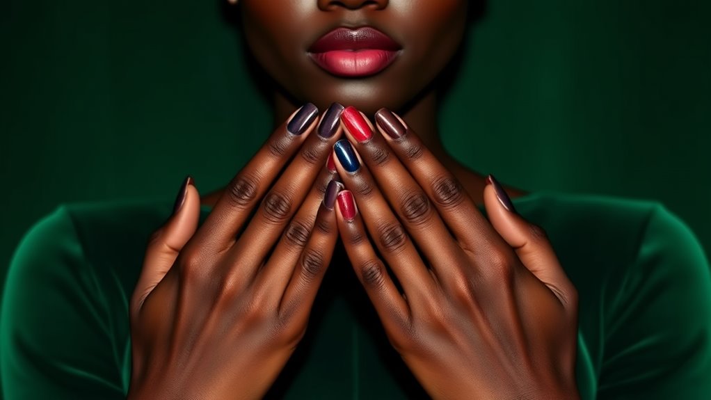 jewel tones vibrant beauty