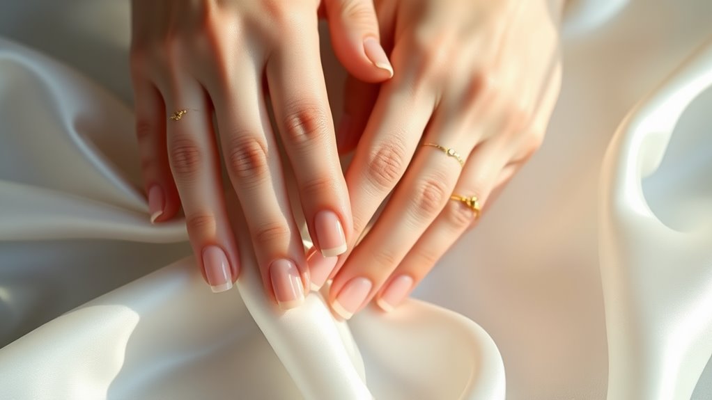 nude tones with metallics