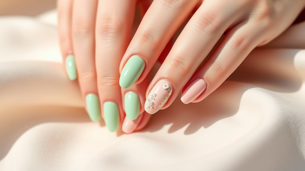 pastel nail art techniques
