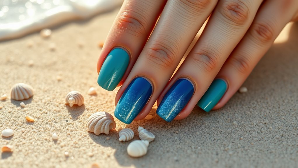 serene coastal color palette