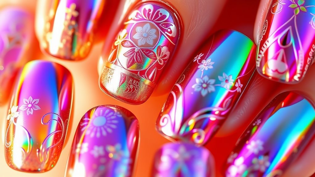 shiny metallic surface appeal