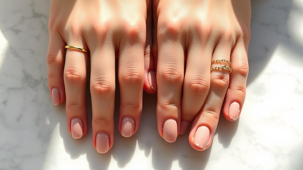 simple and elegant nail art