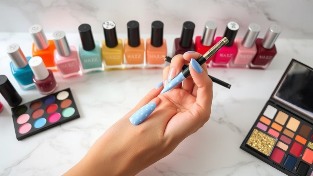 simple nail art designs