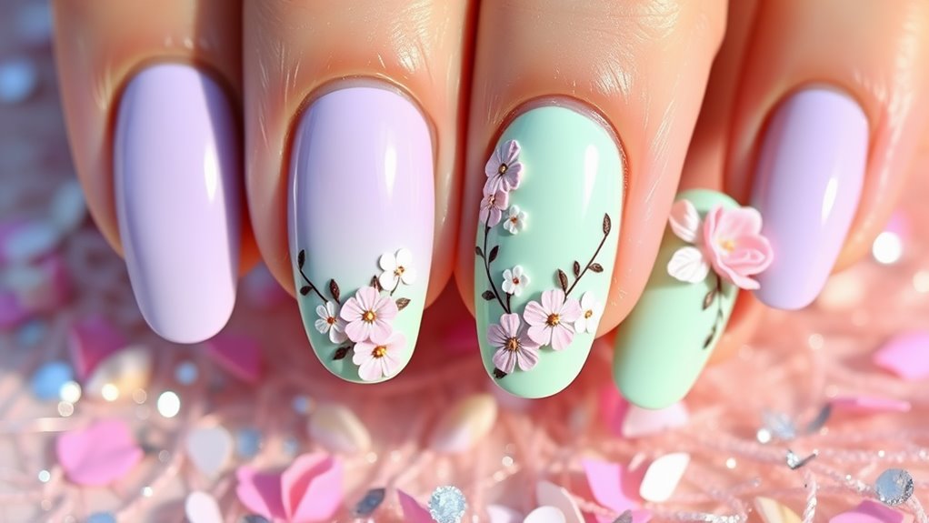 soft gradient color blending