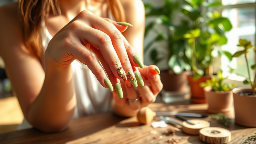 support sustainable nail artistry