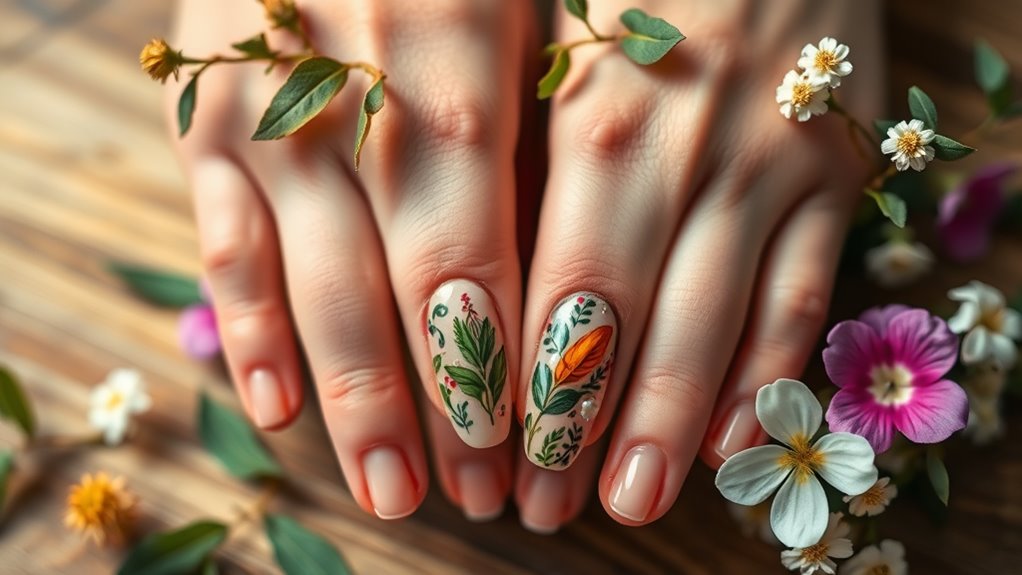 sustainable creative nail designs