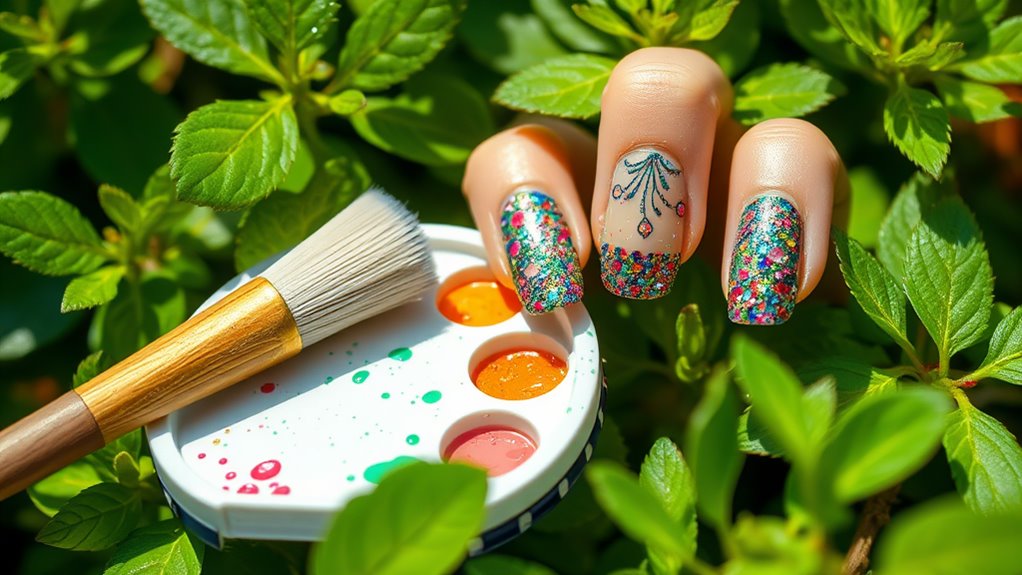 sustainable nail art supplies