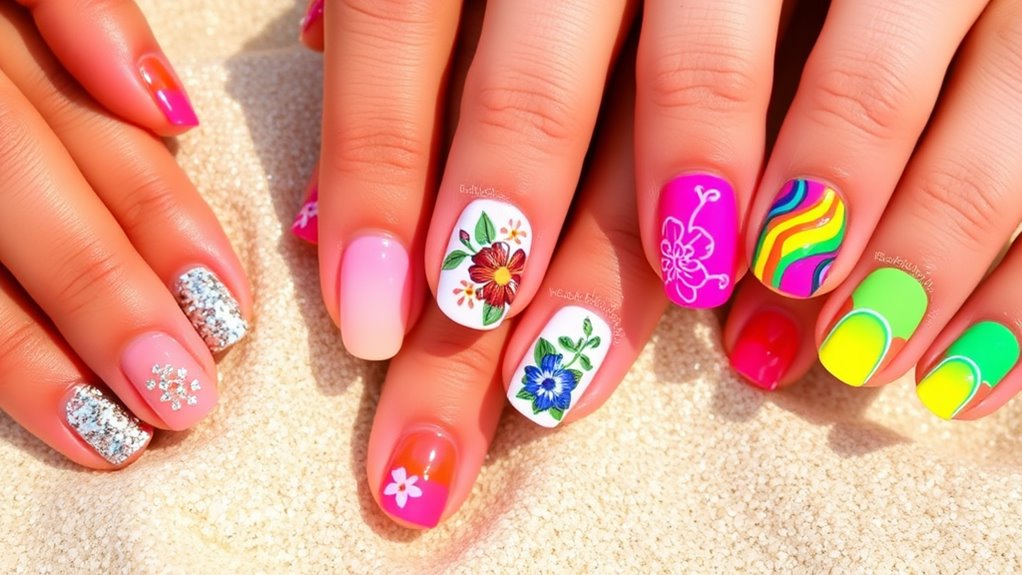 unique summer nail designs