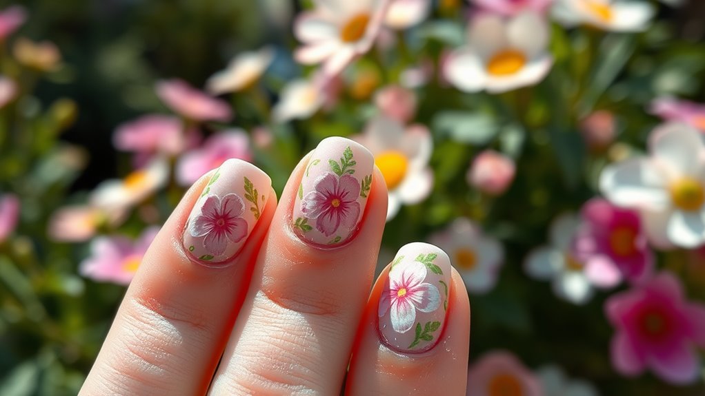 vibrant floral dreamscape blooms