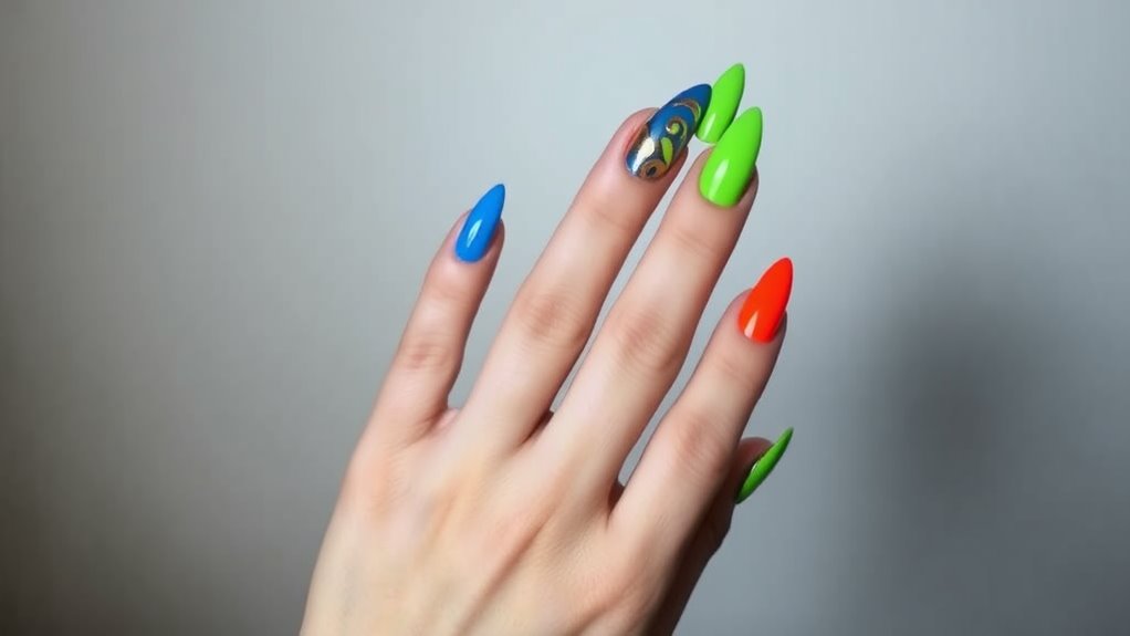 vibrant hues defying convention