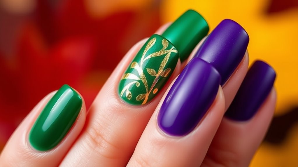 vibrant rich color palette