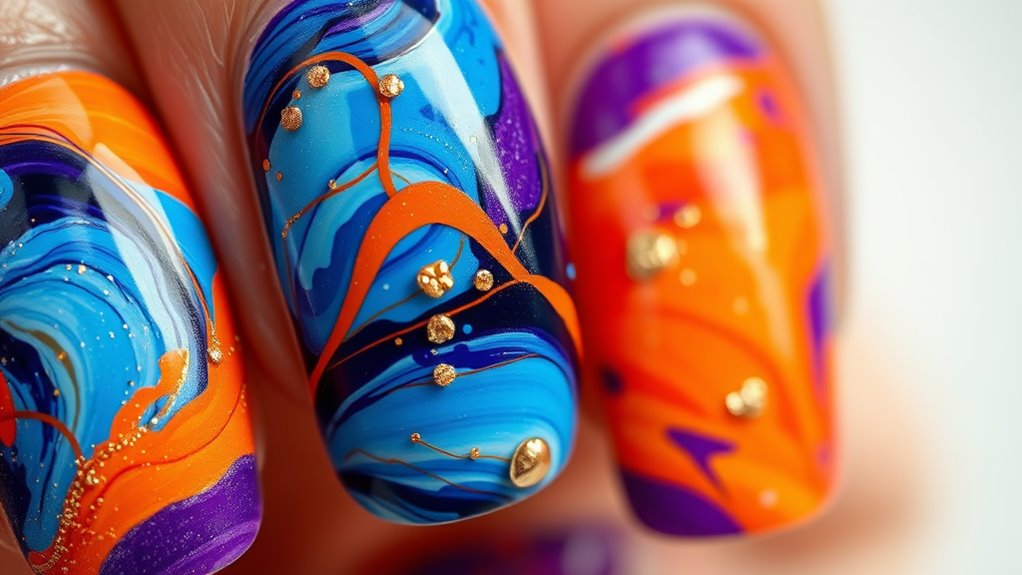 abstract nail art techniques