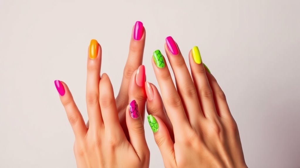 bold colorful fashion statement