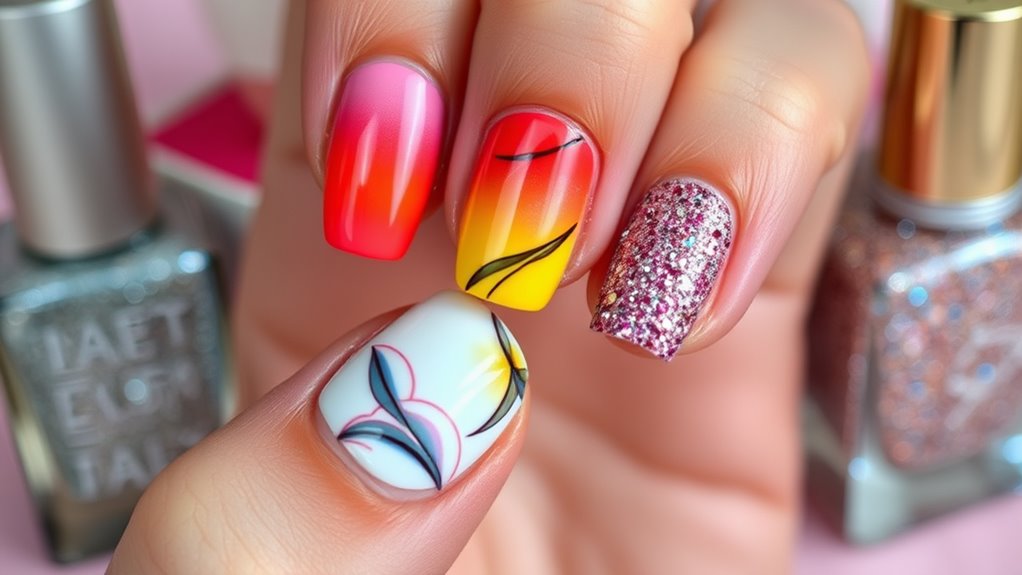 celebrity inspired nail designs
