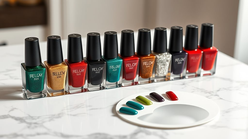 celebrity nail polish collections