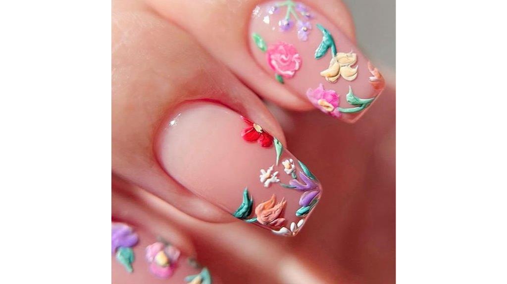 colorful and cute nails