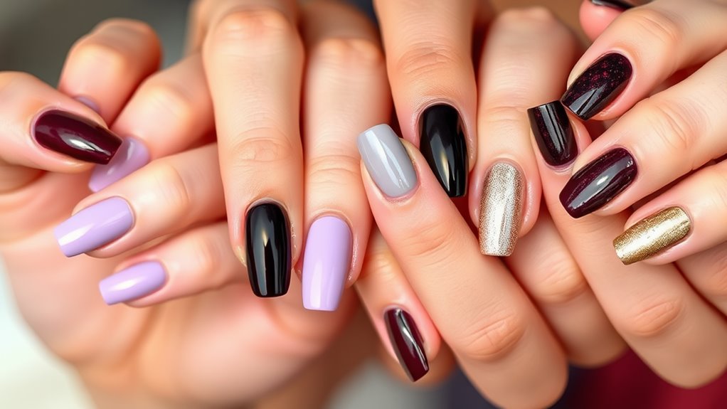 current nail colors actresses