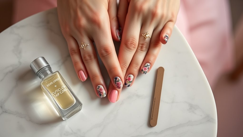 decal manicure care tips