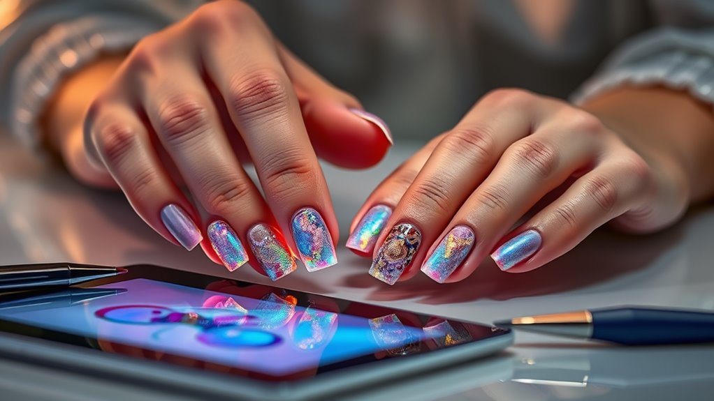 digital tools in nail art