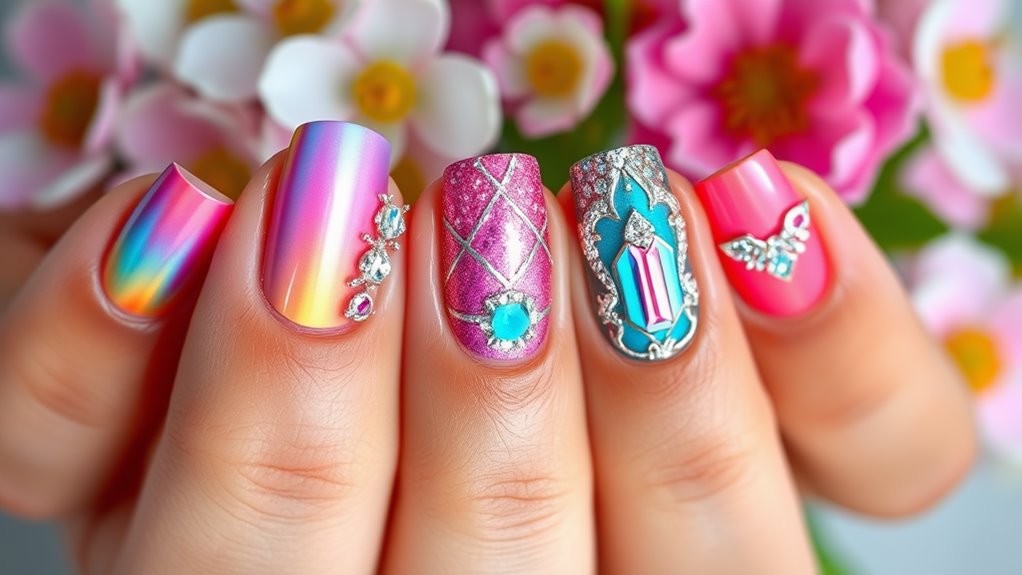 diy celebrity nail designs