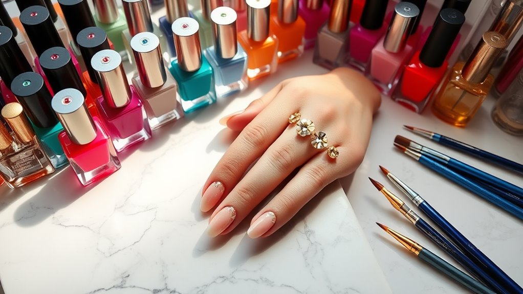 diy celebrity nail looks