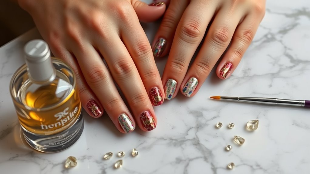 diy celebrity nail looks
