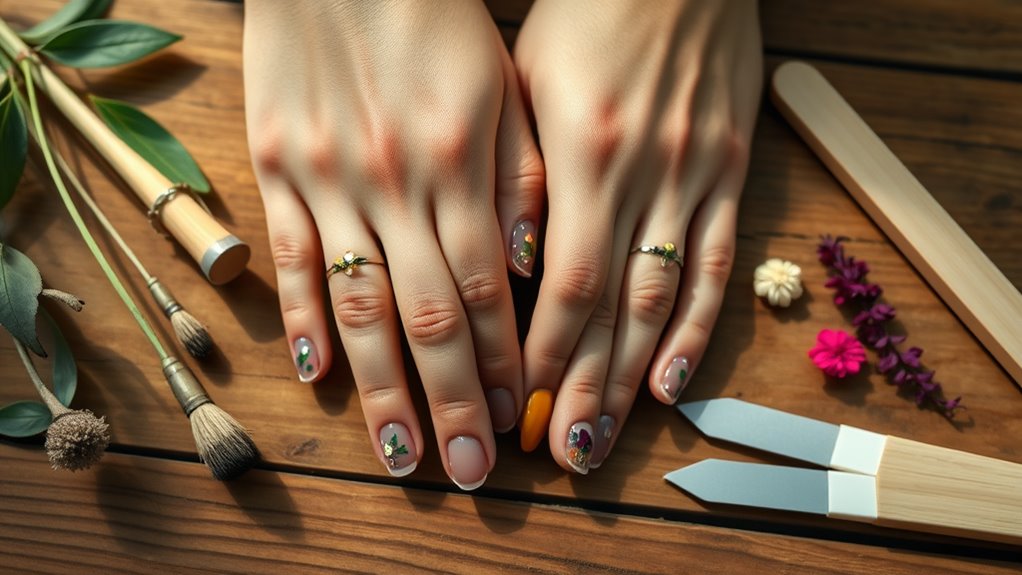 eco friendly nail art inspiration