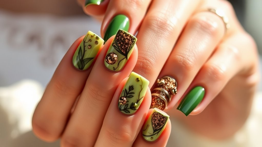 eco friendly nail design inspiration