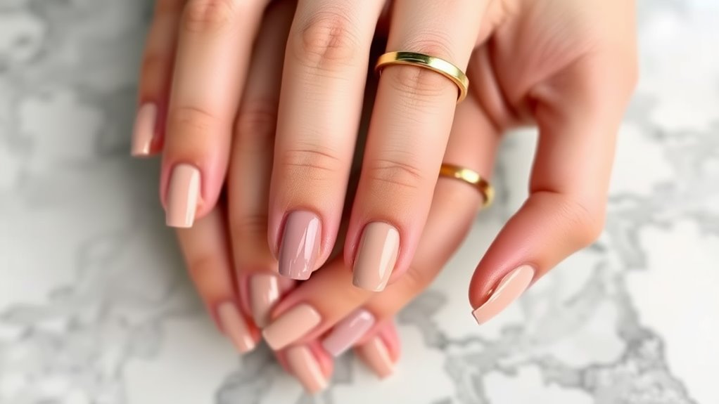 elegant nude color palette