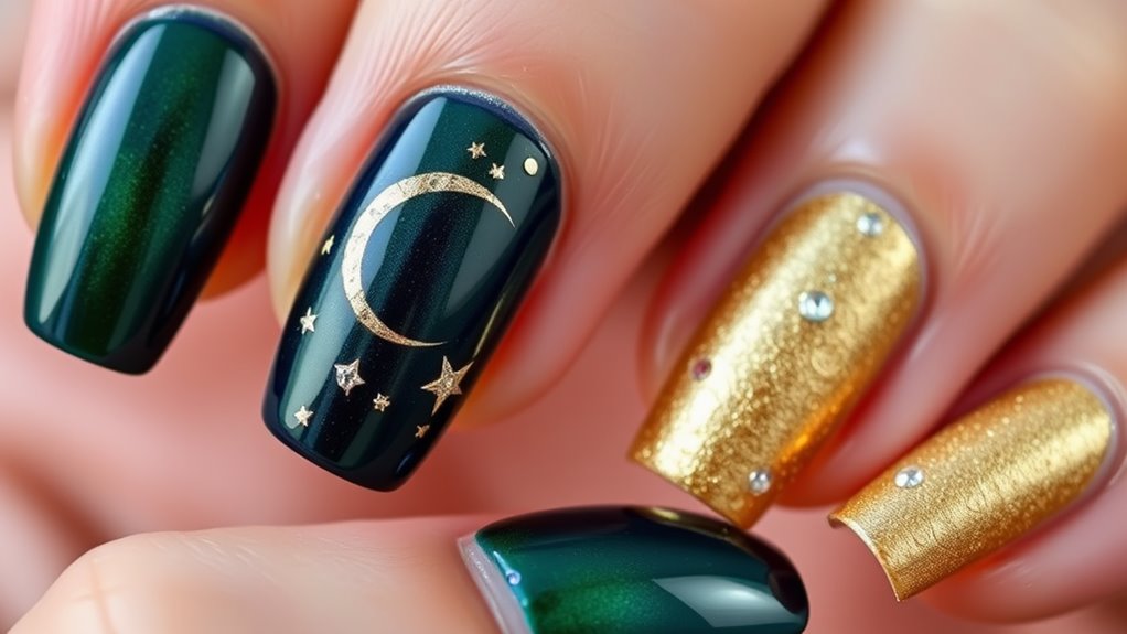 elegant ramadan nail designs