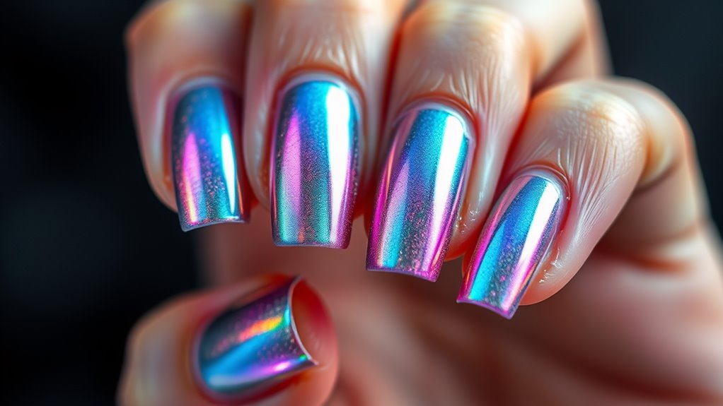 holographic finishes for style