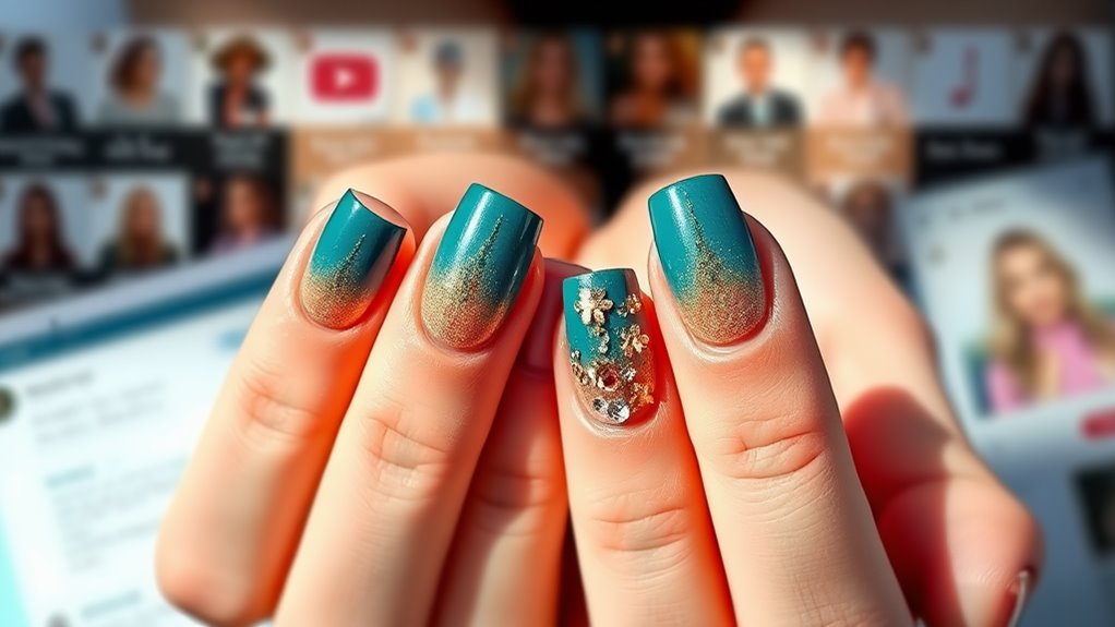 inspiration through social platforms