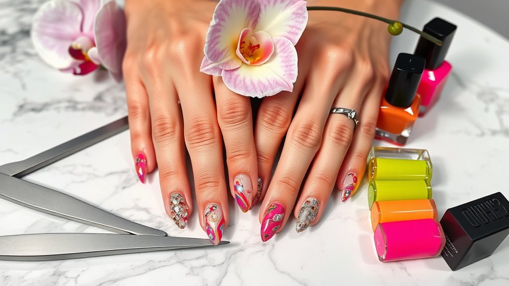 keep nails clean regularly