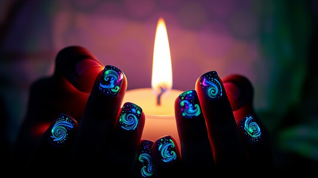 long lasting glow nails tips