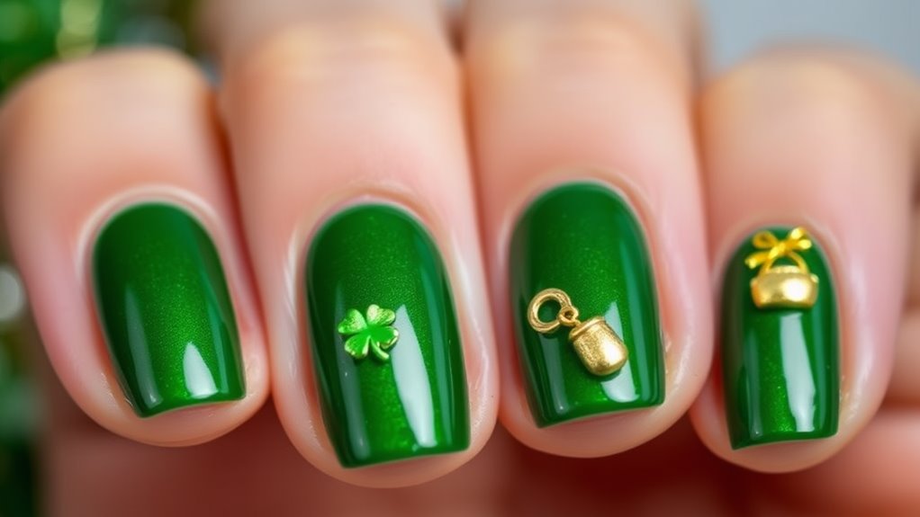luck associated with emerald