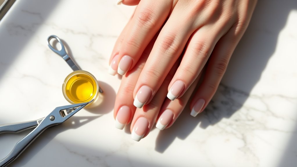 maintain well groomed nails