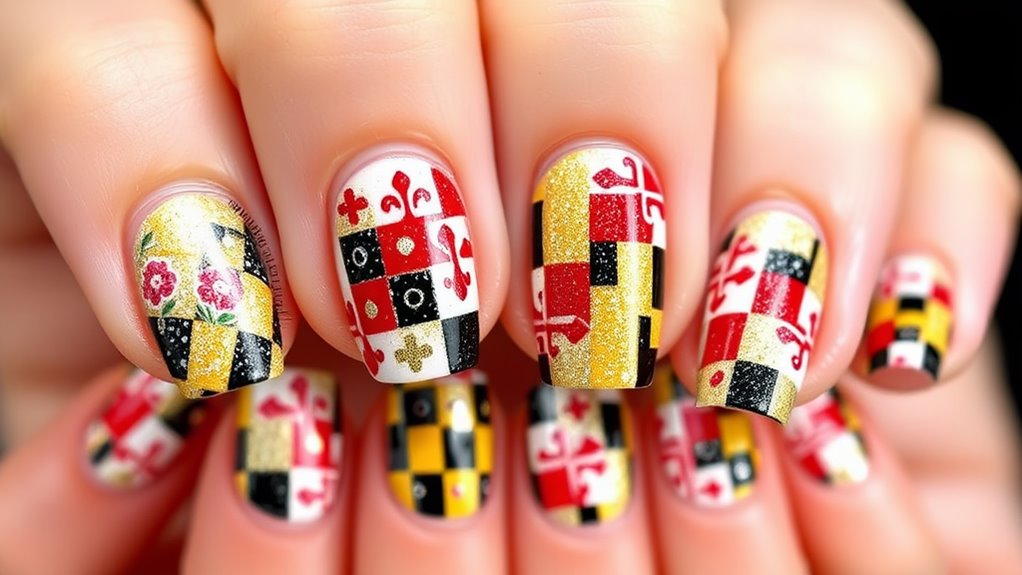 maryland flag design integration