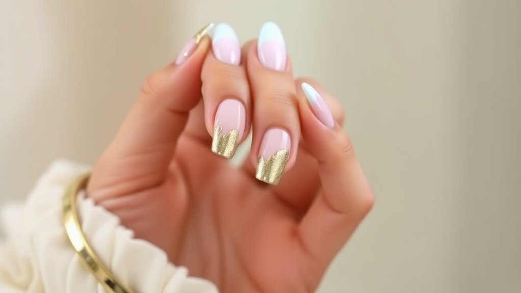 modern french manicure styles