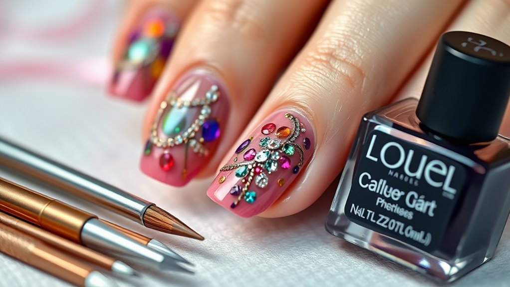 nail art application skills