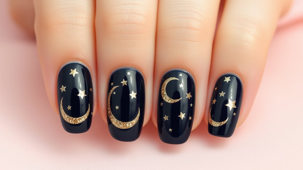 nail art color selection