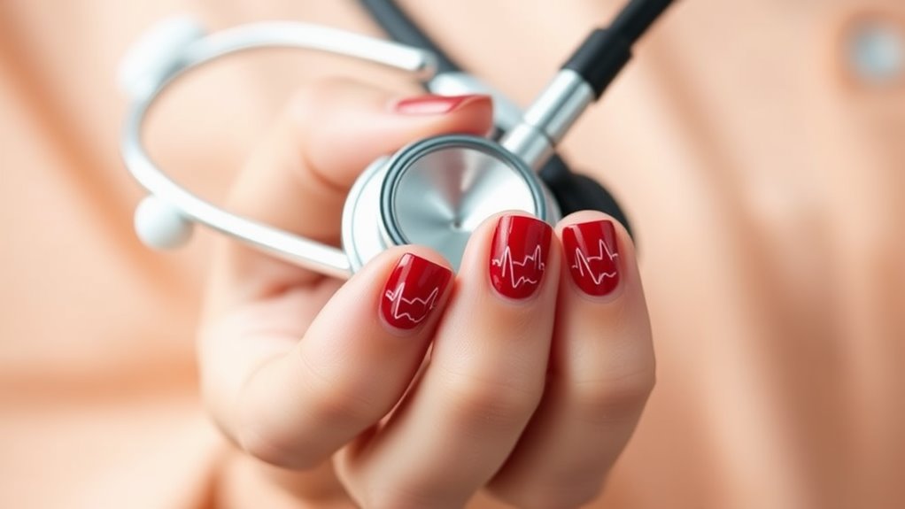 nail art empowering healthcare advocacy