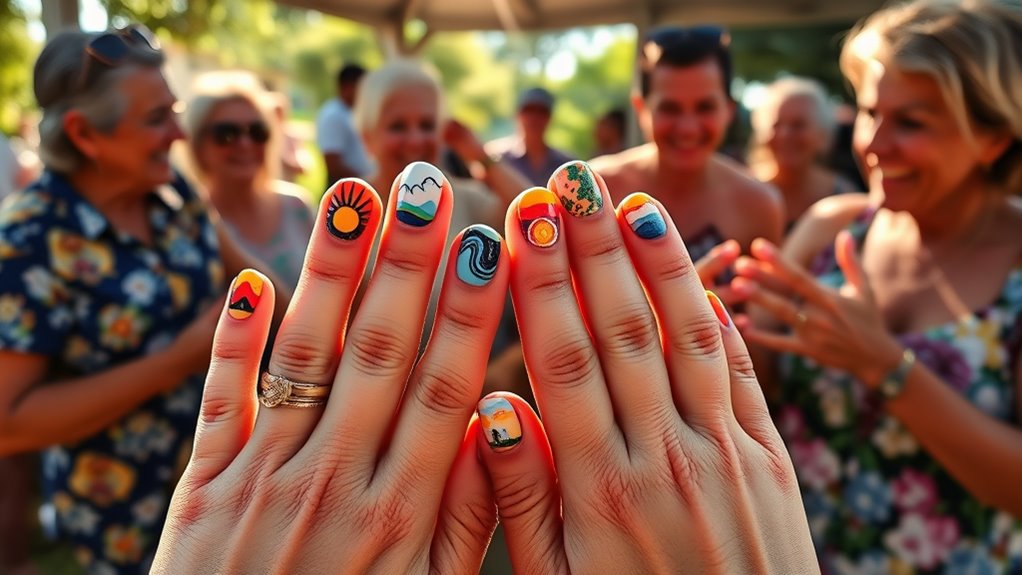 nail art fosters community unity