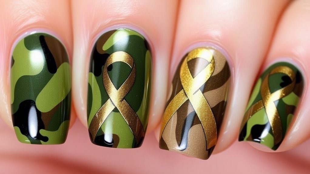 nail art supports veterans causes