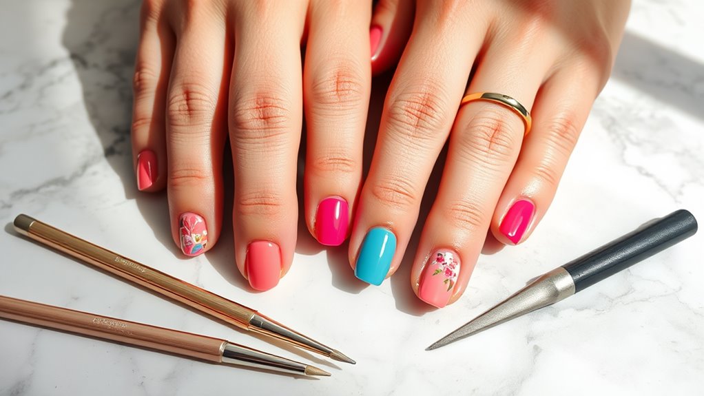nail care enhances design