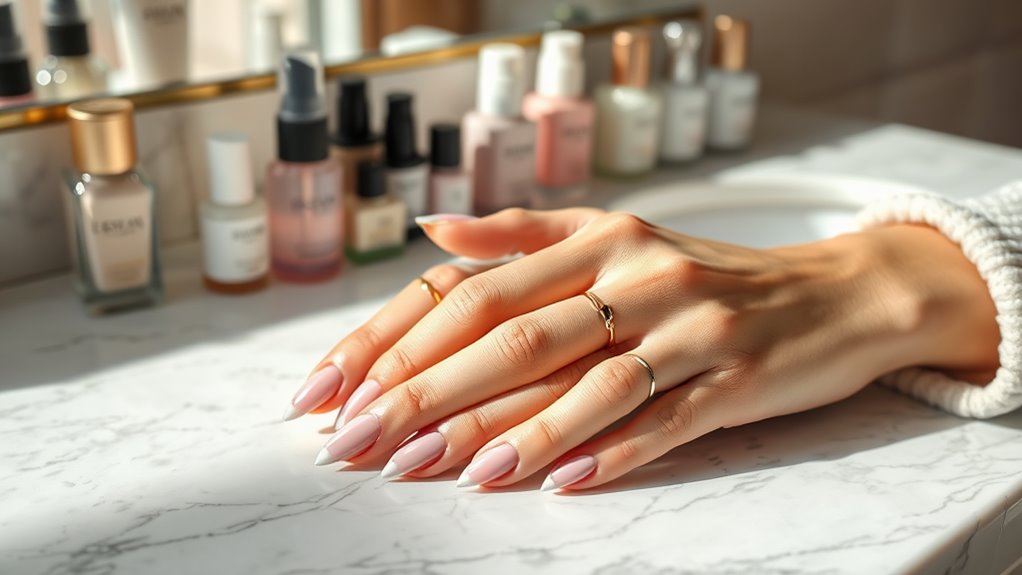 nail care enhances self care
