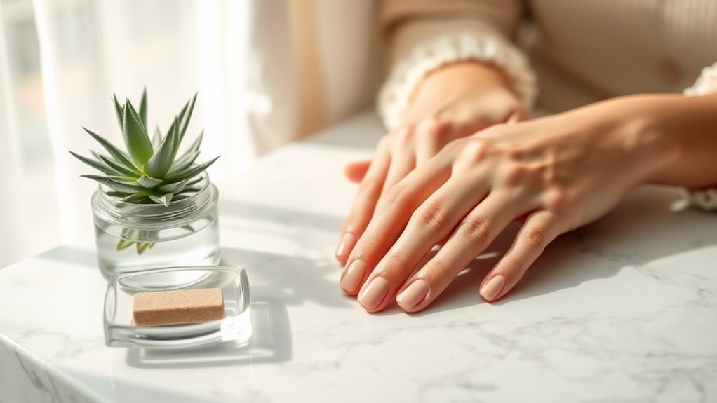 nail care routine integration