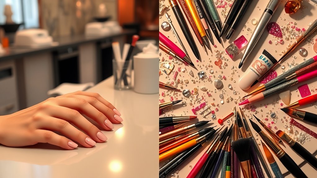 nail care simplicity versus intricacy